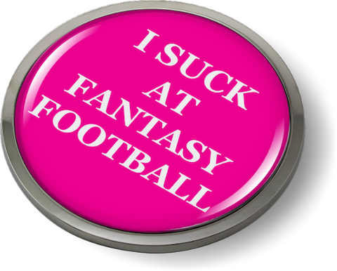 Fantasy Football 3D Domed Emblem